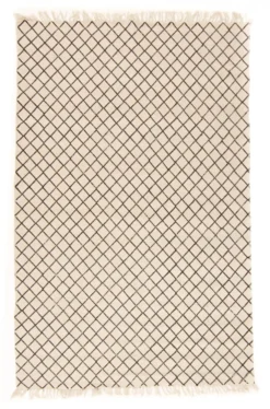 Voddenkleed - Agadir (zwart/wit)