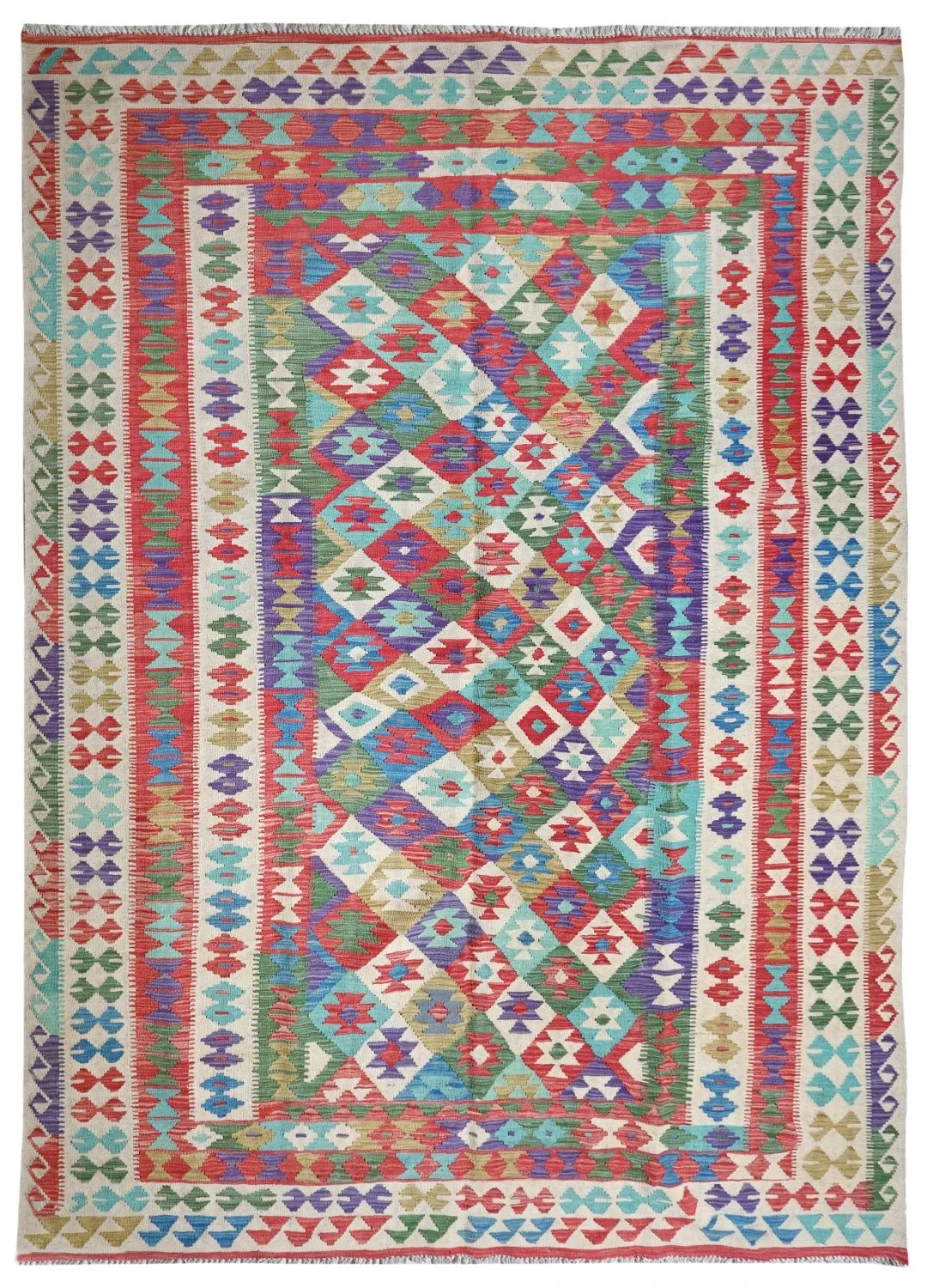 Kelim Afghan 308 X 200 Cm 3 Kelim Afghan 308 X 200 Cm