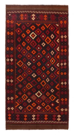 Kelim Afghan 349 X 178 Cm