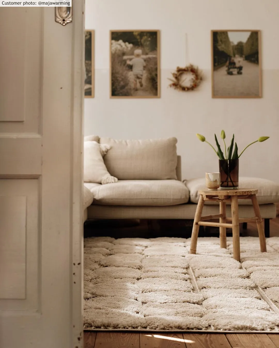 Hoogpolig Vloerkleed - Fondi (beige) 7 Hoogpolig Vloerkleed - Fondi (beige) - Afbeelding 5