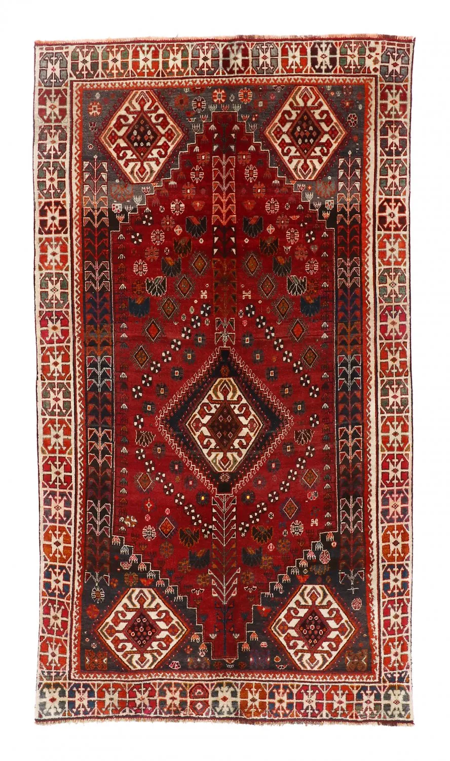 Perzisch Tapijt Hamedan 269 X 144 Cm 3 Perzisch Tapijt Hamedan 269 X 144 Cm