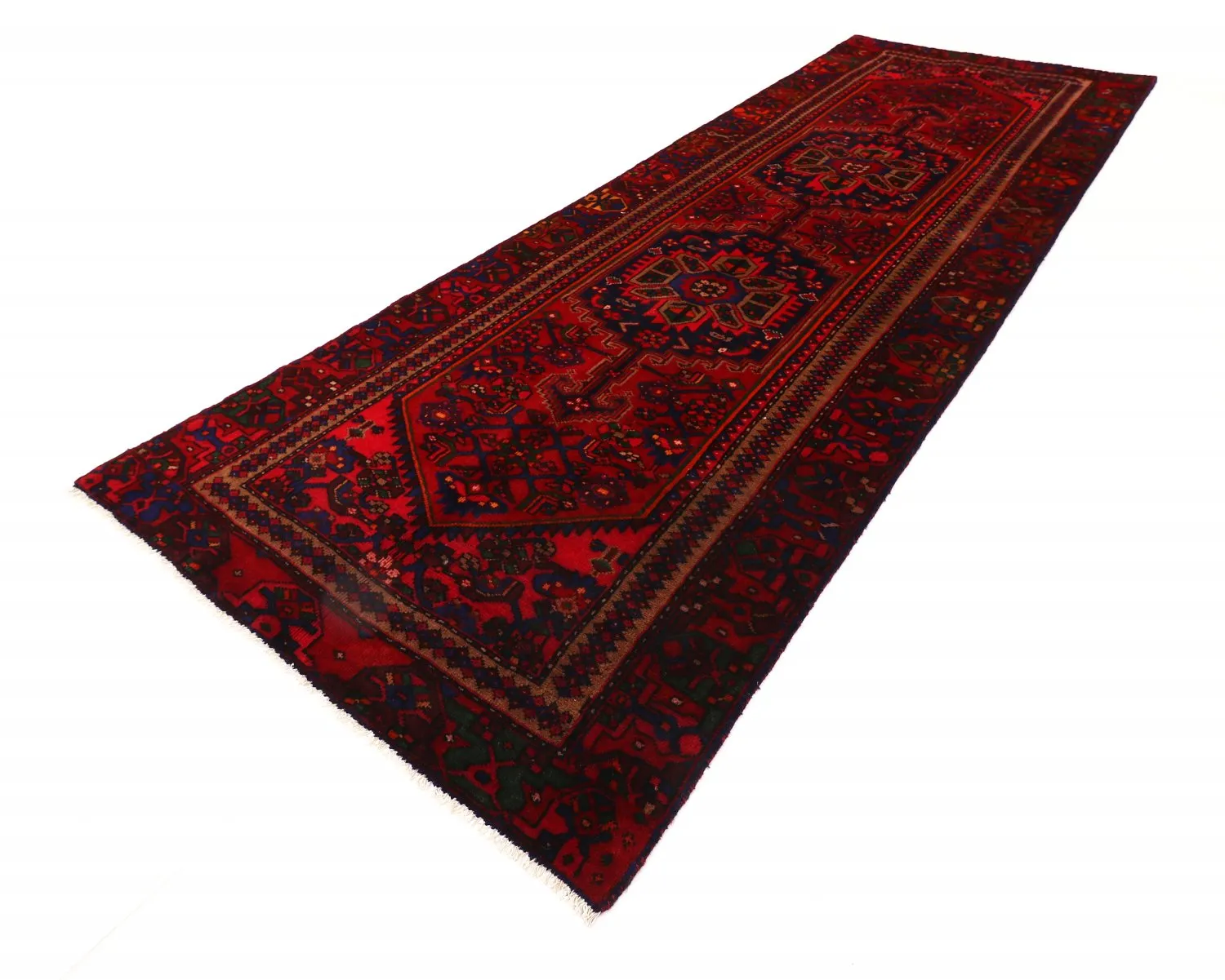 Perzisch Tapijt Hamedan 301 X 113 Cm 4 Perzisch Tapijt Hamedan 301 X 113 Cm - Afbeelding 2