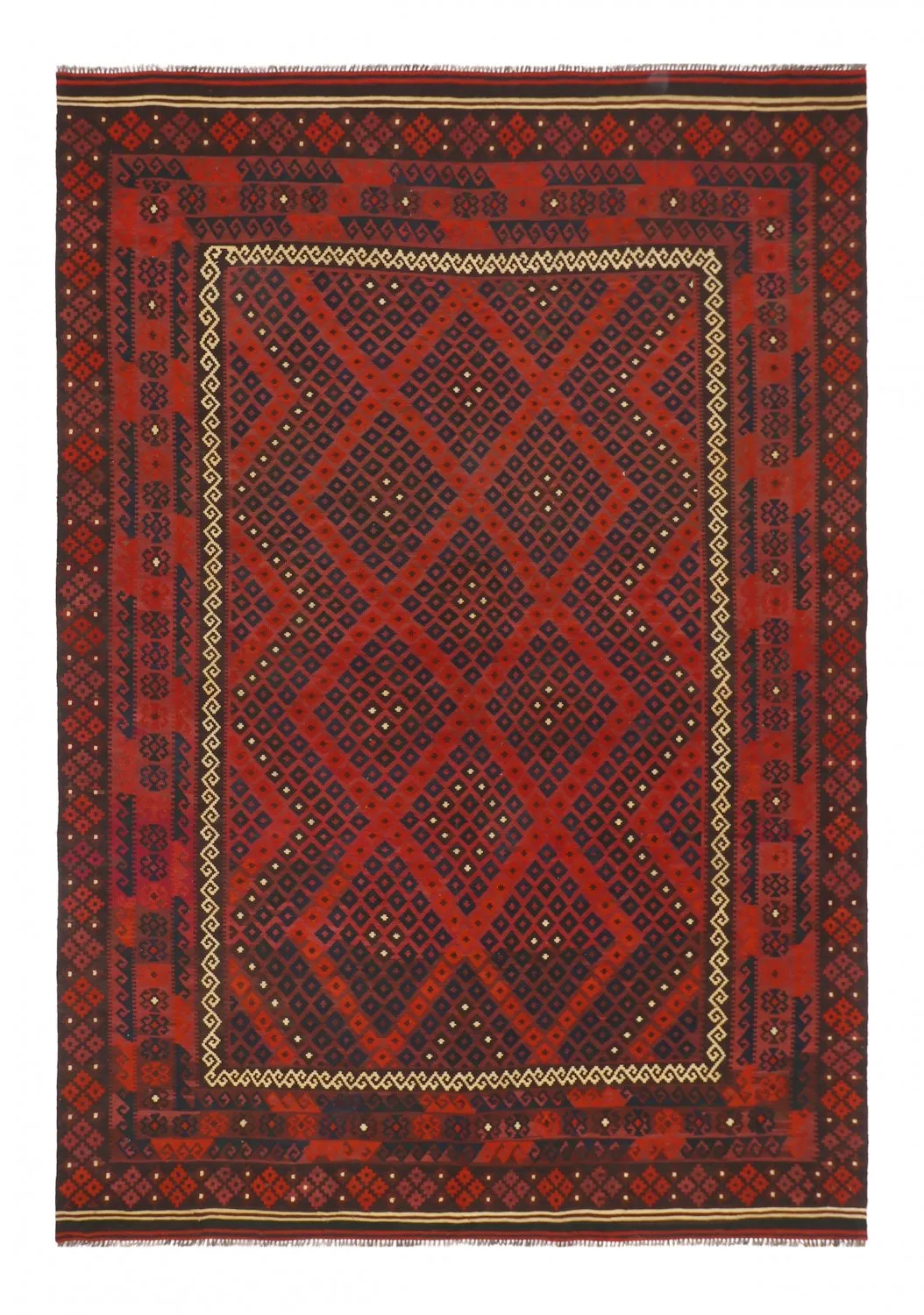 Kelim Afghan 397 X 275 Cm