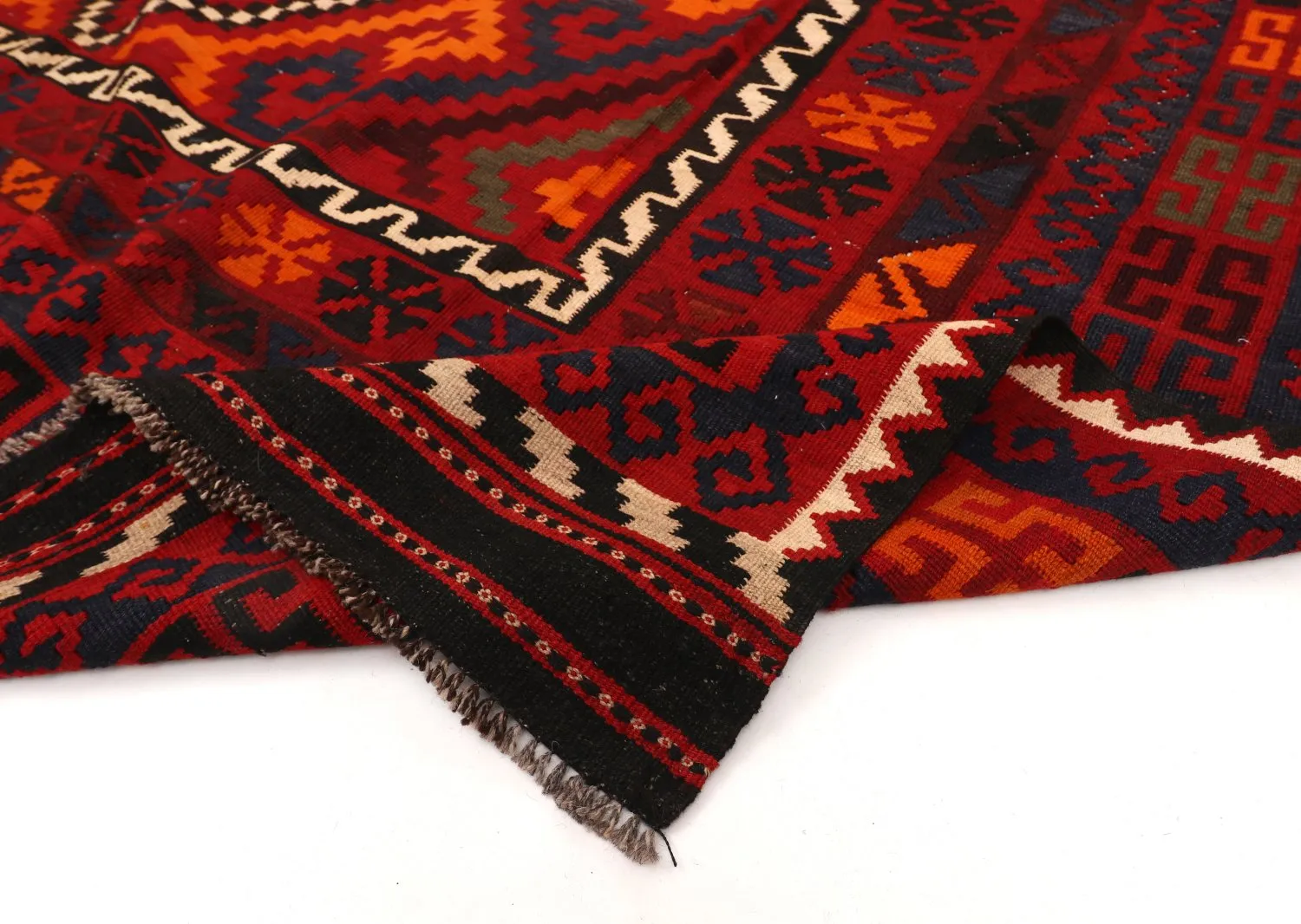 Kelim Afghan 430 X 242 Cm 6 Kelim Afghan 430 X 242 Cm - Afbeelding 4