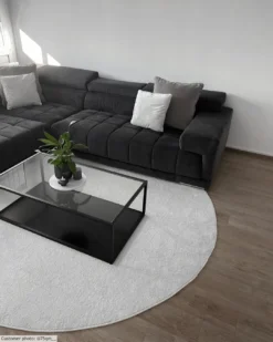 Rond Vloerkleed - Sunayama (wit) -Tapijt Winkel 75qm sunayamavit.jpg