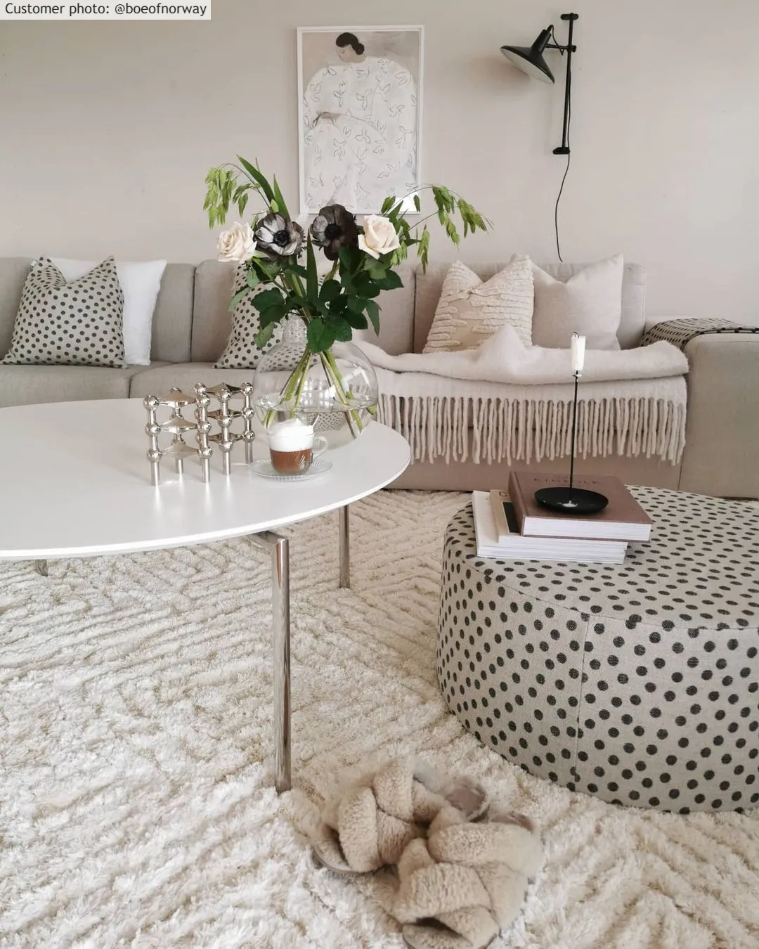 Hoogpolig Vloerkleed - Monti (offwhite) 16 Hoogpolig Vloerkleed - Monti (offwhite) - Afbeelding 14