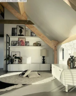 Rond Vloerkleed - Orkney (wit/offwhite) 11 Rond Vloerkleed - Orkney (wit/offwhite) -Tapijt Winkel boerderij 1860vs2016 orkney1.jpg