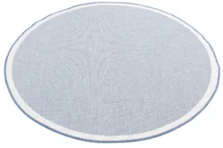 Rond Vloerkleed - Sortelha (blauw) -Tapijt Winkel brussels weave 20.5149 ocean 02 matta carpet teppich 02rr.jpg