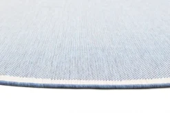 Rond Vloerkleed - Sortelha (blauw) -Tapijt Winkel brussels weave 20.5149 ocean 02 matta carpet teppich 03rr.jpg