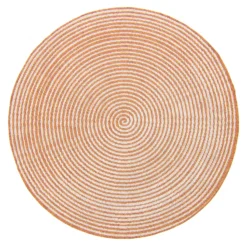 Rond Vloerkleed - Ferragudo (oranje)