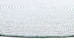 Rond Vloerkleed - Ferragudo (groene) -Tapijt Winkel brussels weave 20.5337 green 02 matta carpet teppich 03rr.jpg