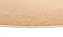 Rond Vloerkleed - Tromsø (oranje) -Tapijt Winkel brussels weave 20.5433 cayenne 02 matta carpet teppich 03rr 62783.jpg