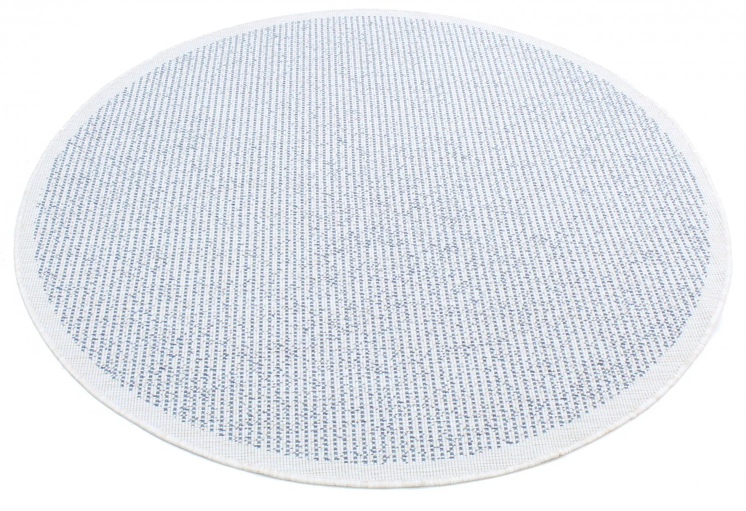 Rond Vloerkleed - Tromsø (blauw) 7 Rond Vloerkleed - Tromsø (blauw) - Afbeelding 5