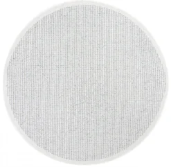 Rond Vloerkleed - Tromsø (grijs) -Tapijt Winkel brussels weave 20.5433 silver 01 matta carpet teppich 01copyrr.jpg