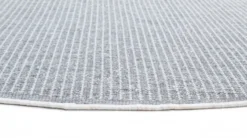 Rond Vloerkleed - Tromsø (grijs) -Tapijt Winkel brussels weave 20.5433 silver 02 matta carpet teppich 03copyrr.jpg