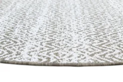 Rond Vloerkleed - Harstad (bruine) -Tapijt Winkel brussels weave 20.5457 coffee 01 matta carpet teppich 03rr 40781.jpg