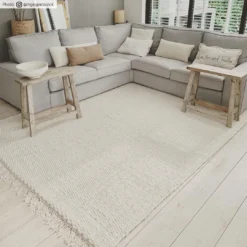 Wollen-vloerkleed - Cartmel (offwhite) -Tapijt Winkel cartmel offwhite 2.jpg