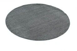 Ronde Vloerkleden - Clovelly (Donkergrijs) -Tapijt Winkel clovelly dark grey r wool ullmatta wollteppich03rr.jpg