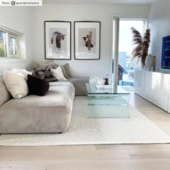 Wollen-vloerkleed - Coastal (creme) -Tapijt Winkel coastal nature.jpg