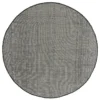 Ronde Vloerkleden - Coastal (zwart/wit) 1 Ronde Vloerkleden - Coastal (zwart/wit) -Tapijt Winkel coastal black white ullmatta wool carpet wollteppichen new 01.2.0.jpg