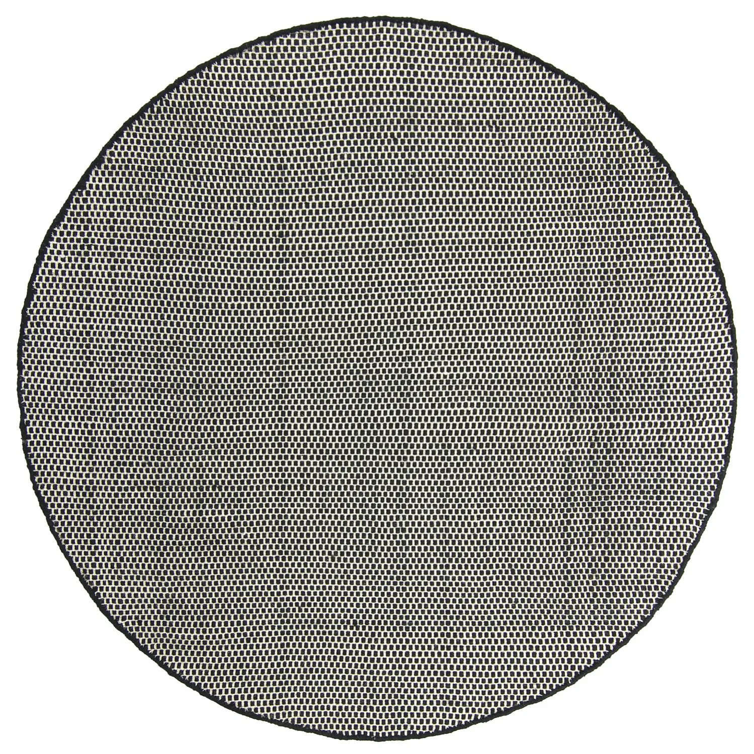 Ronde Vloerkleden - Coastal (zwart/wit) 3 Ronde Vloerkleden - Coastal (zwart/wit)