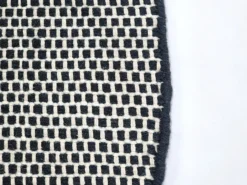 Ronde Vloerkleden - Coastal (zwart/wit) 10 Ronde Vloerkleden - Coastal (zwart/wit) -Tapijt Winkel coastal black white ullmatta wool carpet wollteppichen new 18rr.jpg