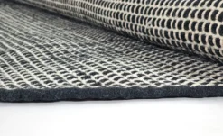 Ronde Vloerkleden - Coastal (zwart/wit) 11 Ronde Vloerkleden - Coastal (zwart/wit) -Tapijt Winkel coastal black white ullmatta wool carpet wollteppichen new 1r.jpg