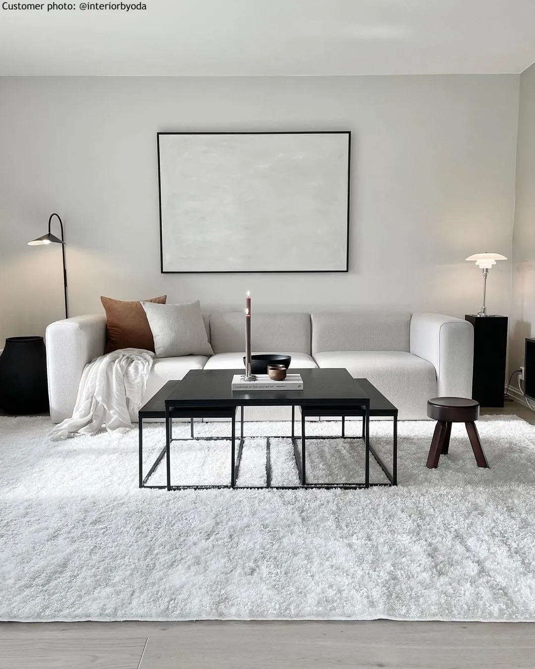 Hoogpolig Vloerkleed - Cosy (wit) 12 Hoogpolig Vloerkleed - Cosy (wit) - Afbeelding 10