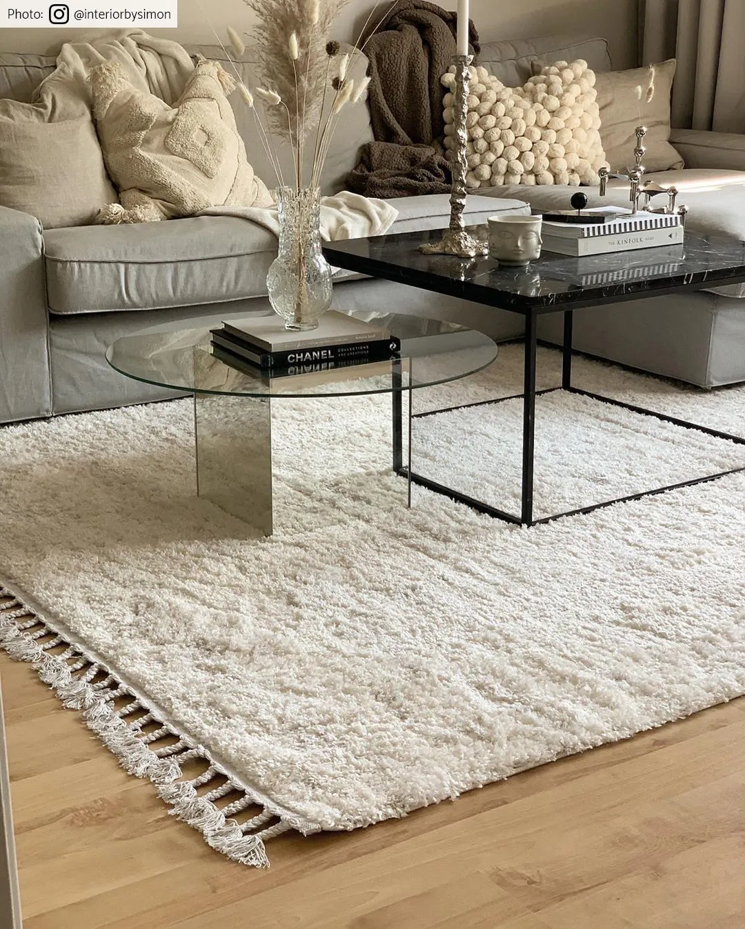 Hoogpolig Vloerkleed - Orellana (beige) 4 Hoogpolig Vloerkleed - Orellana (beige) - Afbeelding 2