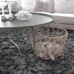 Hoogpolig Vloerkleed - Janjira (grijs) -Tapijt Winkel credbilder mall janjira gra2.jpg