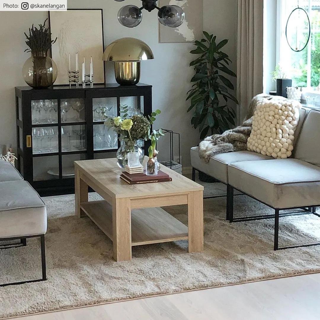 Hoogpolig Vloerkleed - Soft Shine (beige) 5 Hoogpolig Vloerkleed - Soft Shine (beige) - Afbeelding 3