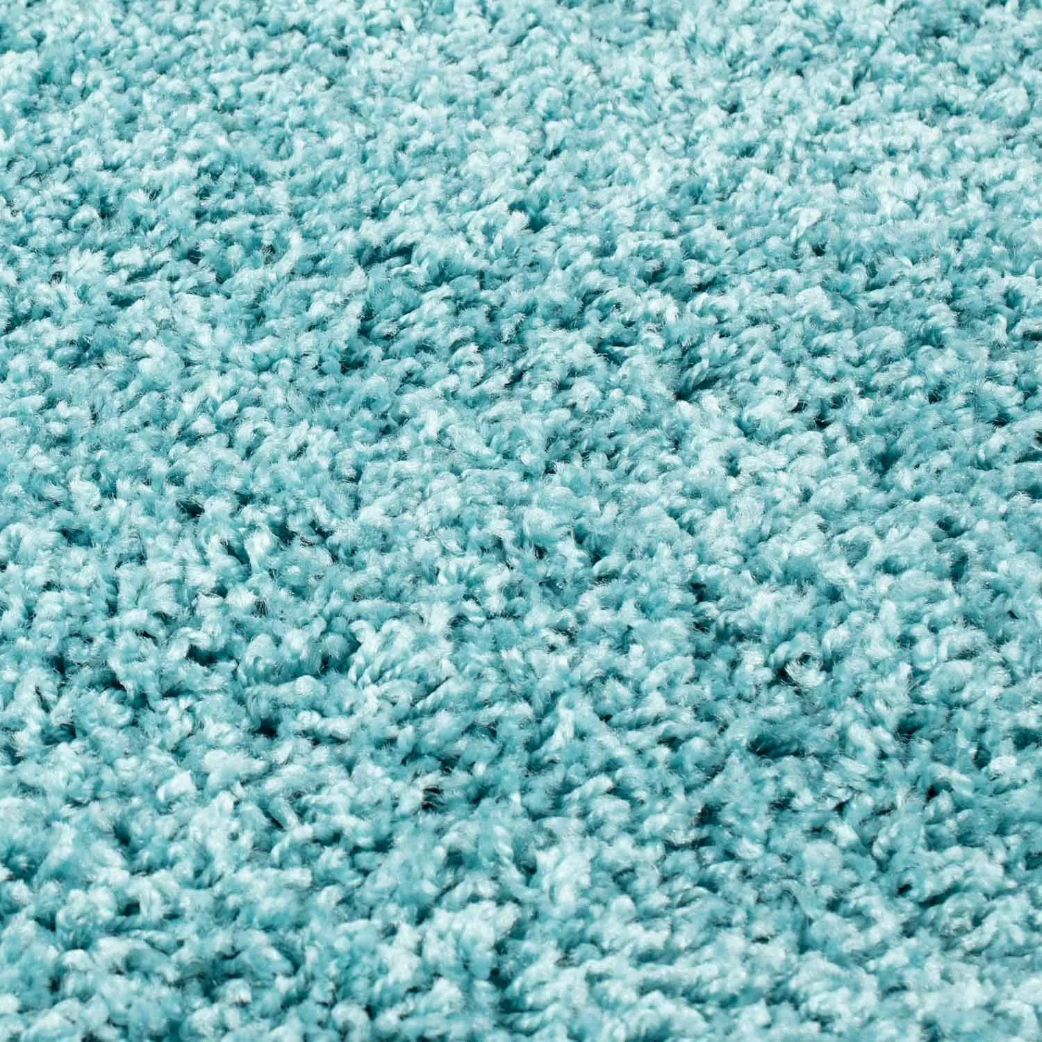 Hoogpolig Vloerkleed - Trim (turkoois) 6 Hoogpolig Vloerkleed - Trim (turkoois) - Afbeelding 4
