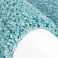 Hoogpolig Vloerkleed - Trim (turkoois) 11 Hoogpolig Vloerkleed - Trim (turkoois) -Tapijt Winkel csha 500 turkis makro 2.jpg