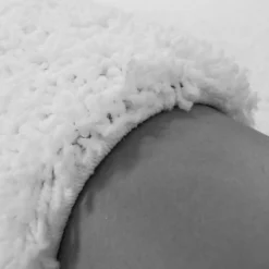 Hoogpolig Vloerkleed - Trim (wit) -Tapijt Winkel csha 500 white makro.jpg