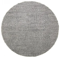 Ronde Vloerkleden - Delly (zwart/wit)