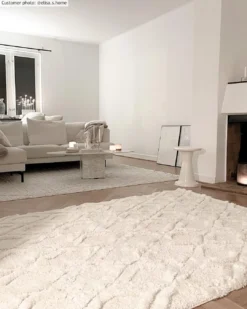 Hoogpolig Vloerkleed - Everett (offwhite) -Tapijt Winkel elisa.s.home everett2.jpg