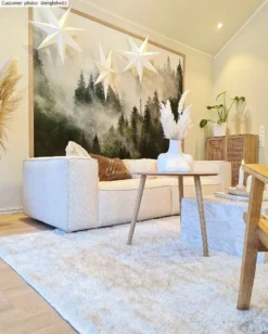 Hoogpolig Vloerkleed - Cosy (wit) 27 Hoogpolig Vloerkleed - Cosy (wit) -Tapijt Winkel englehvitt cosyvit2.jpg