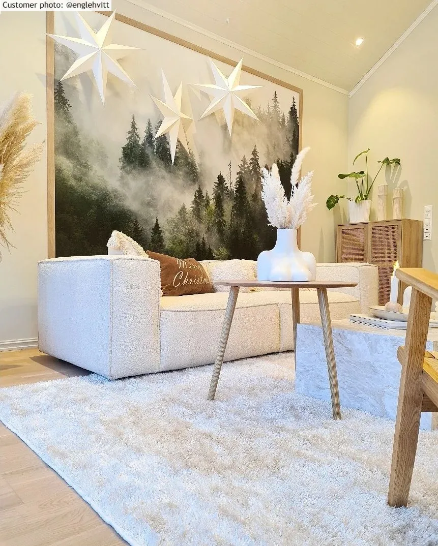 Hoogpolig Vloerkleed - Cosy (wit) 8 Hoogpolig Vloerkleed - Cosy (wit) - Afbeelding 6