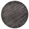Rond Vloerkleed - Sunayama (antraciet) -Tapijt Winkel enjoy plain antracit rund matta.jpg