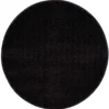 Ronde Vloerkleden - Pandora (zwart) 2 Ronde Vloerkleden - Pandora (zwart) -Tapijt Winkel fancy 805 antra rund1.jpg