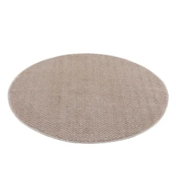 Ronde Vloerkleden - Pandora (beige) 6 Ronde Vloerkleden - Pandora (beige) -Tapijt Winkel fancy 805 beige rund drauf.jpg