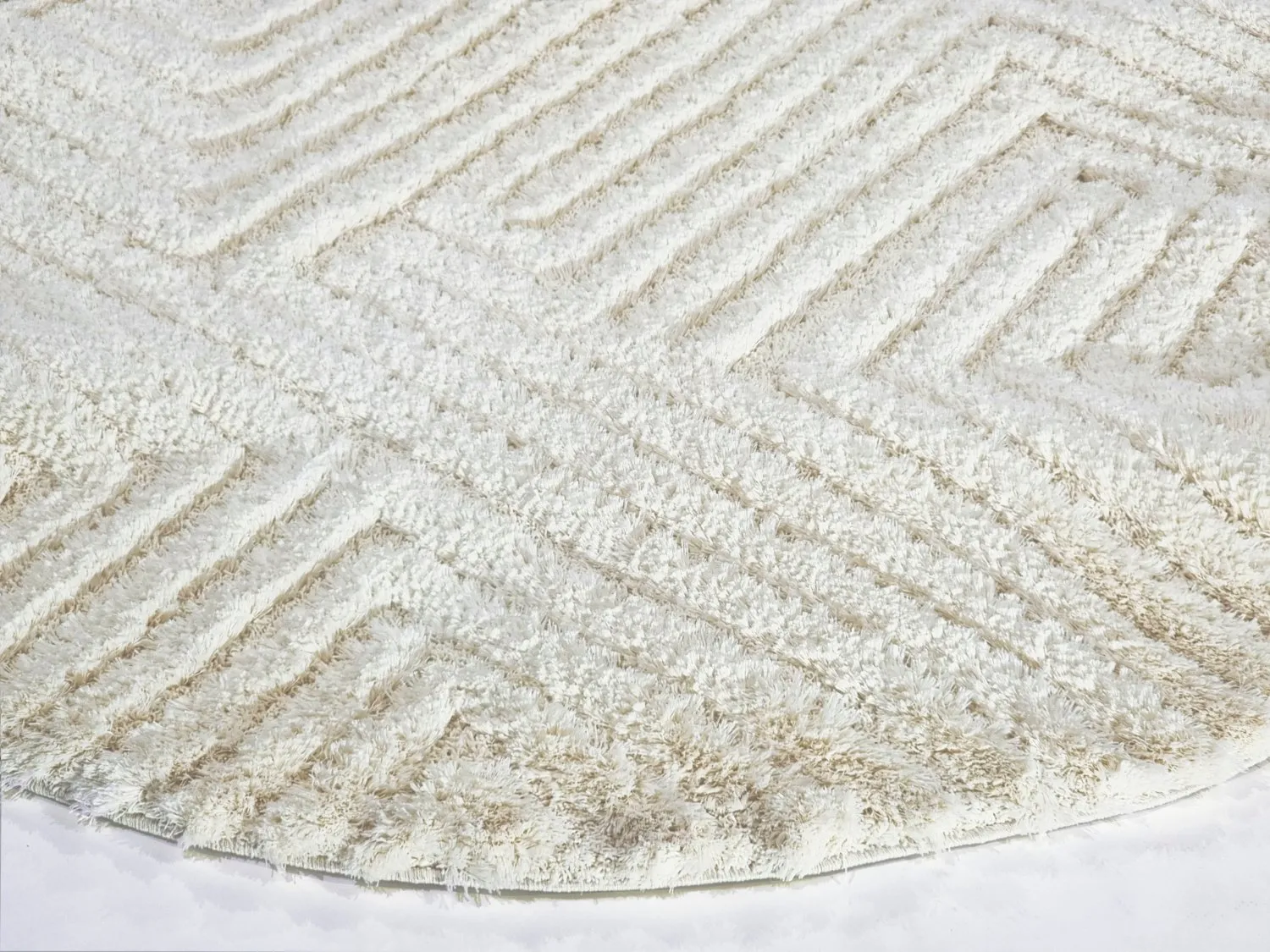 Ronde Vloerkleden - Monti (offwhite) - Afbeelding 11