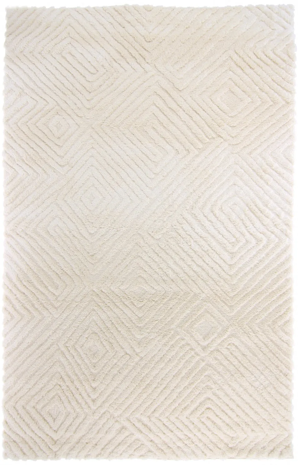 Hoogpolig Vloerkleed - Monti (offwhite) 3 Hoogpolig Vloerkleed - Monti (offwhite)