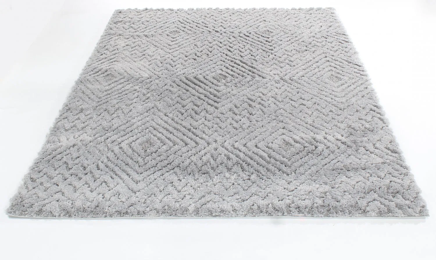 Hoogpolig Vloerkleed - Stettin (grijs) 5 Hoogpolig Vloerkleed - Stettin (grijs) - Afbeelding 3