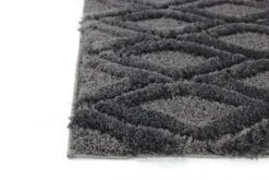Hoogpolig Vloerkleed - Everett (zwart) 7 Hoogpolig Vloerkleed - Everett (zwart) -Tapijt Winkel flora.neo .neo5924a.black ryamattor stettin svart ryamatta faux fur carpet hochflorteppiche02.jpg