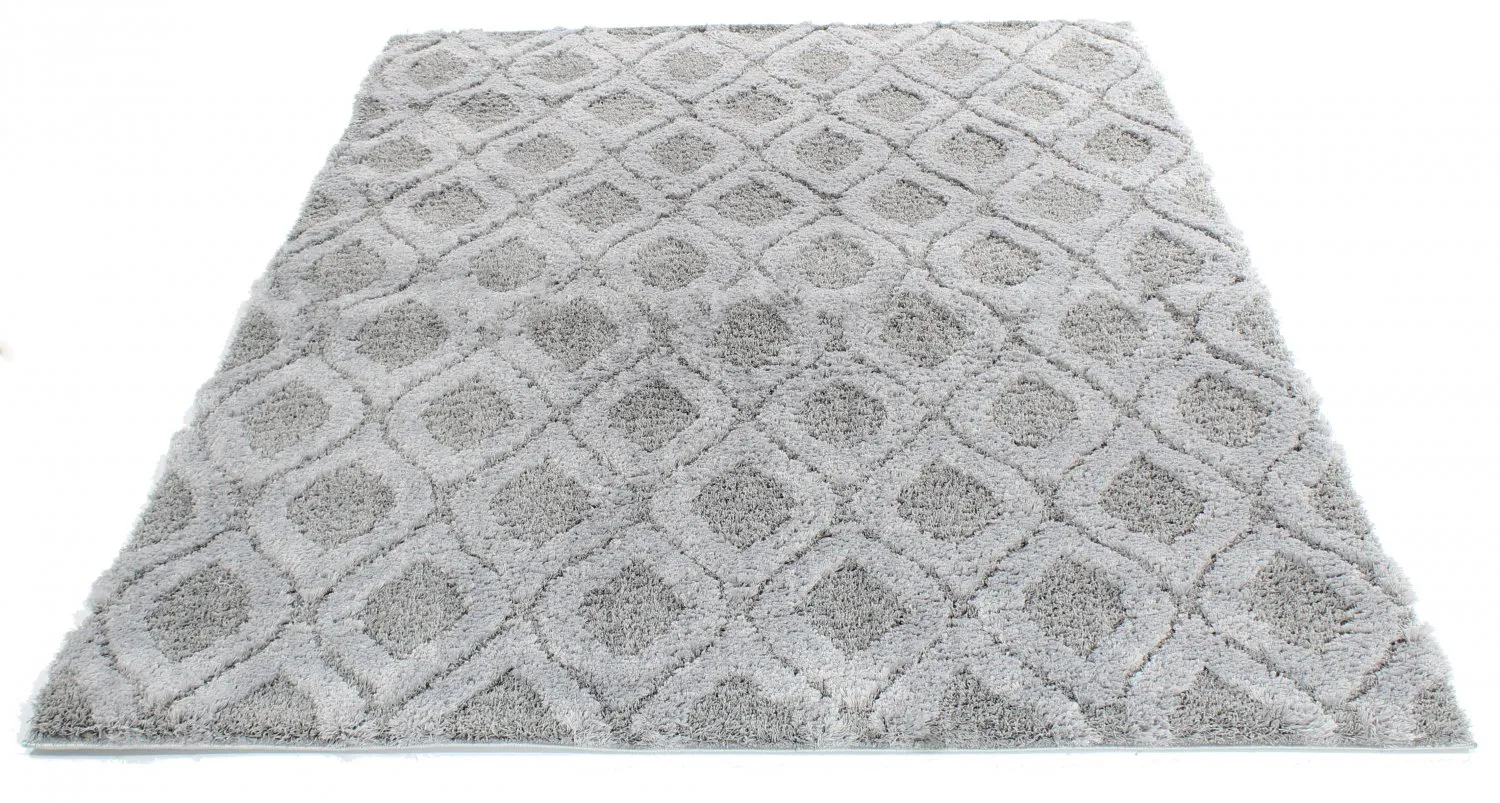 Hoogpolig Vloerkleed - Everett (grijs) 6 Hoogpolig Vloerkleed - Everett (grijs) - Afbeelding 4