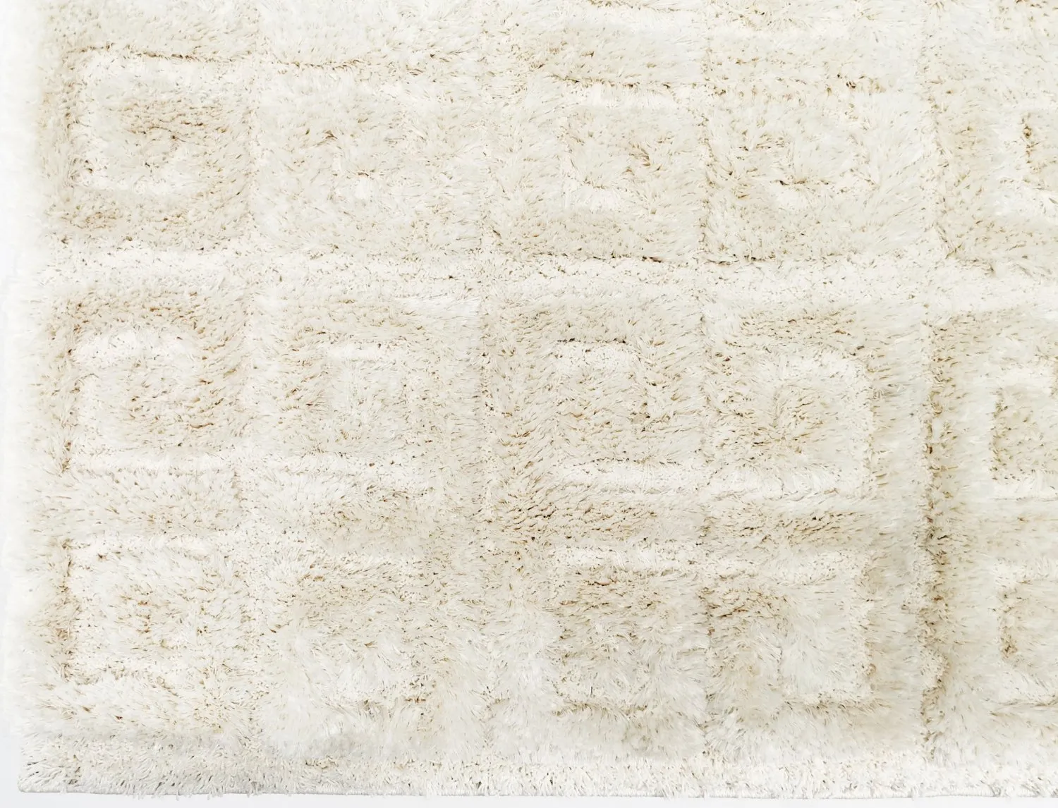 Hoogpolig Vloerkleed - Parlos (offwhite) - Afbeelding 3