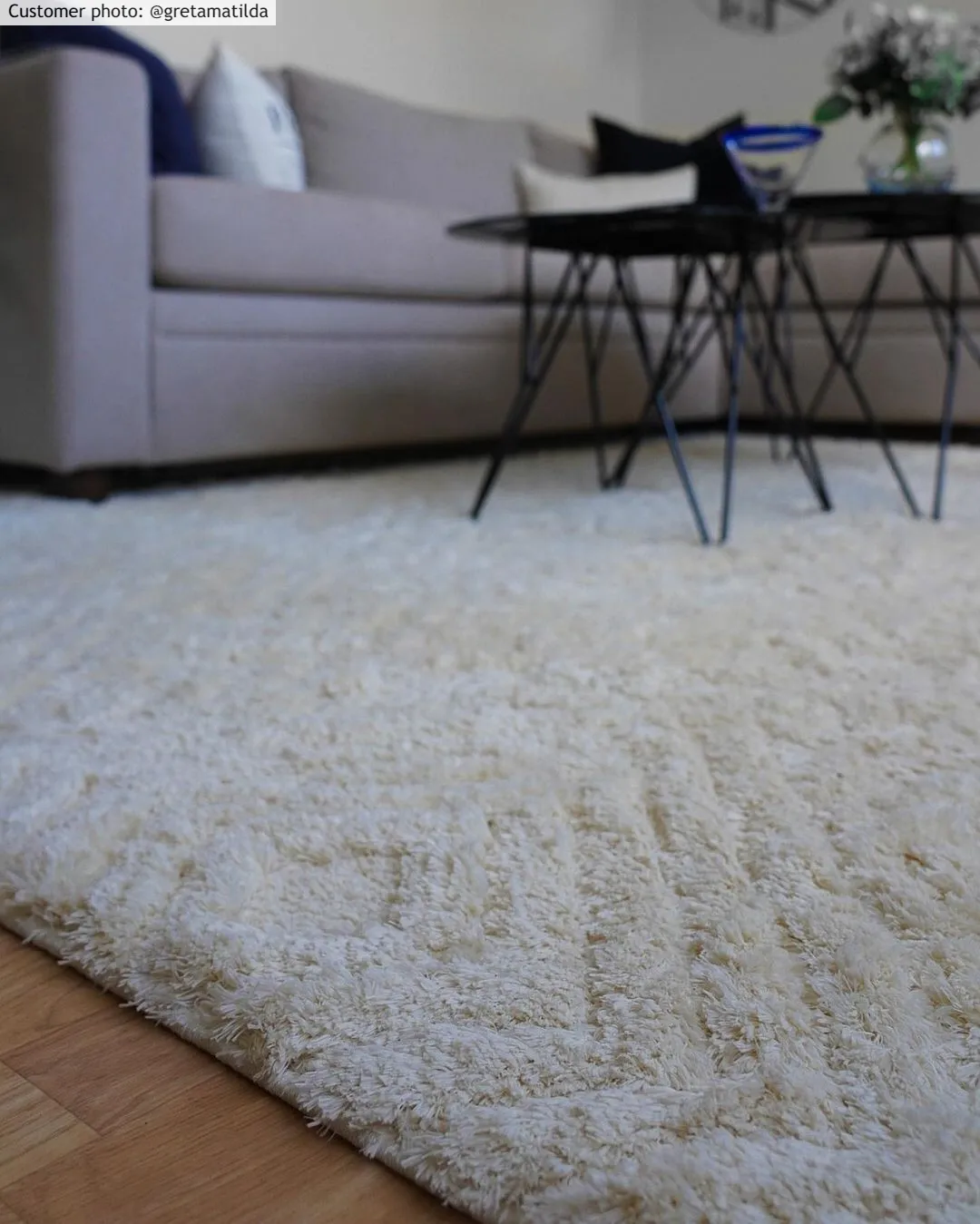 Hoogpolig Vloerkleed - Monti (offwhite) 11 Hoogpolig Vloerkleed - Monti (offwhite) - Afbeelding 9