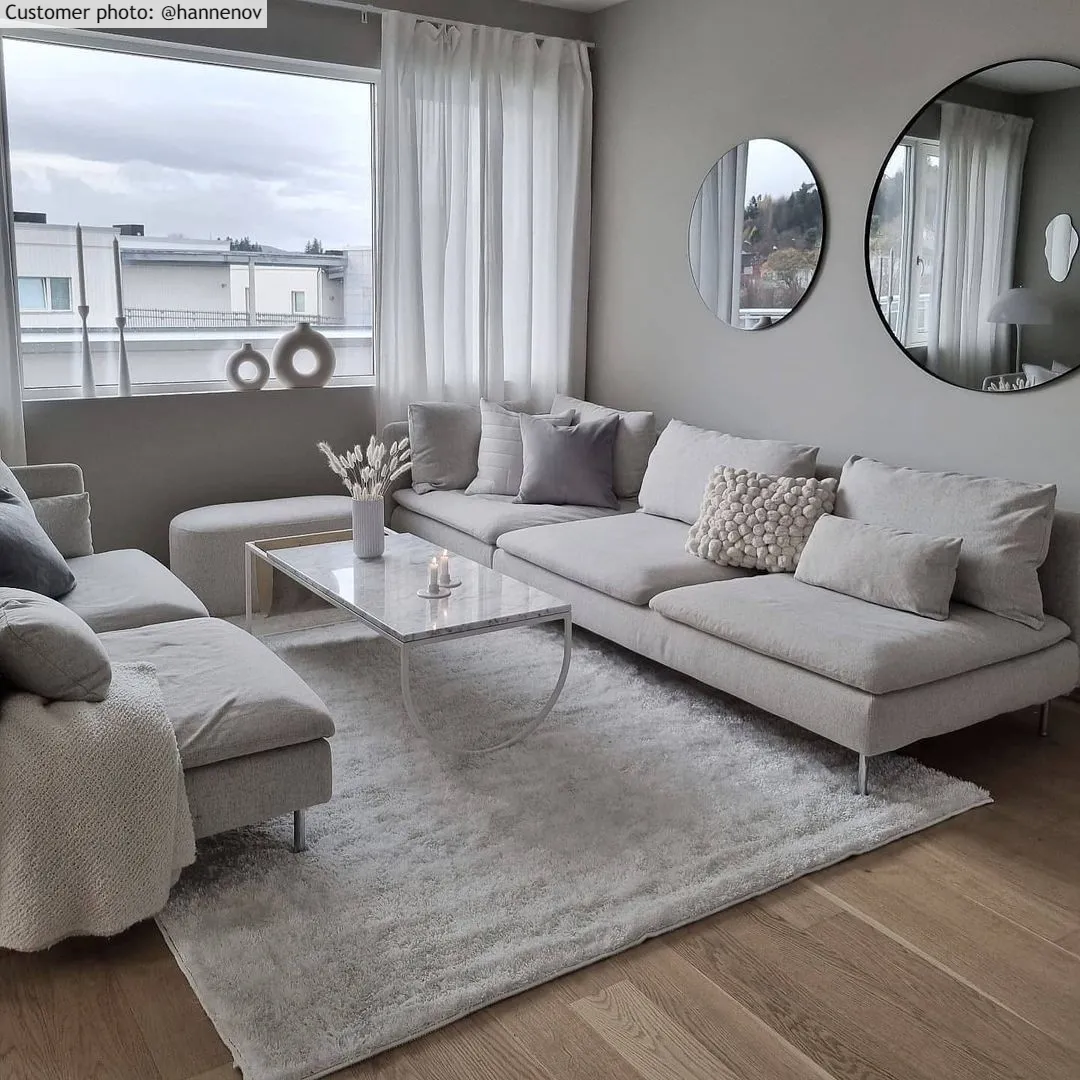 Hoogpolig Vloerkleed - Cosy (wit) 6 Hoogpolig Vloerkleed - Cosy (wit) - Afbeelding 4