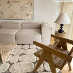 Hoogpolig Vloerkleed - Fondi (grijs) 18 Hoogpolig Vloerkleed - Fondi (grijs) -Tapijt Winkel homewith sema fondi.jpg